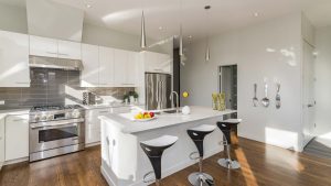 nicely remodelled kitchen in Lethbridge